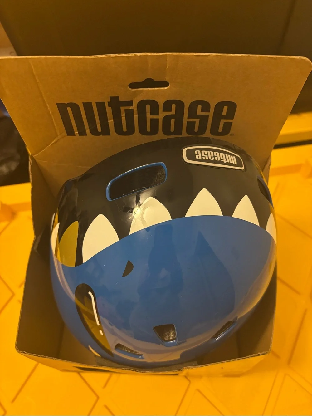 Kids Blue Shark Little Nutty Head Protector
